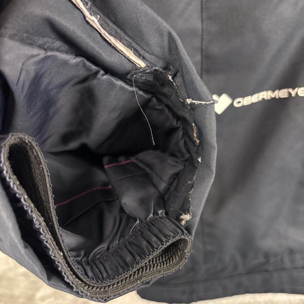 Obermeyer Youth Ski Snow Pants Black Insulated Winter Snowboarding Teen XS - Picture 8 of 8
